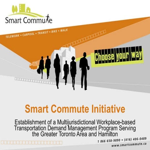 Smart Commute Initiative: Establishment of a Multijurisdictional Workplace-ba...