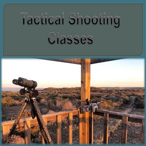 Tactical Shooting Course | PPTX