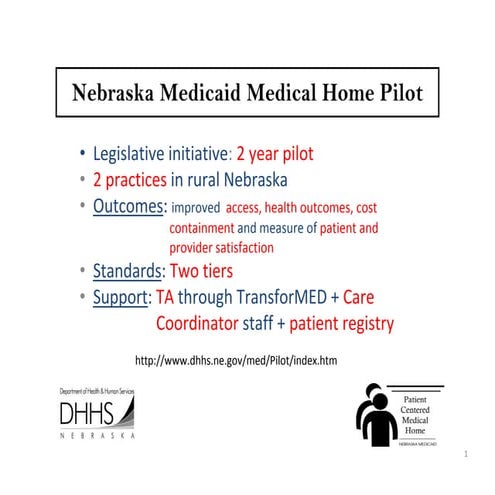 taft-New Tactics for Building Medical Homes in State Medicaid in Nebraska