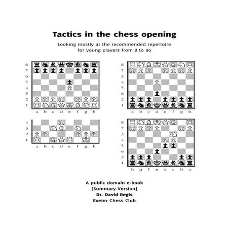 The Popular Chess Openings for Beginners | PDF