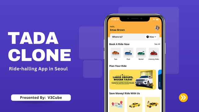 Tada Clone App: Ride-hailing App In Seoul
