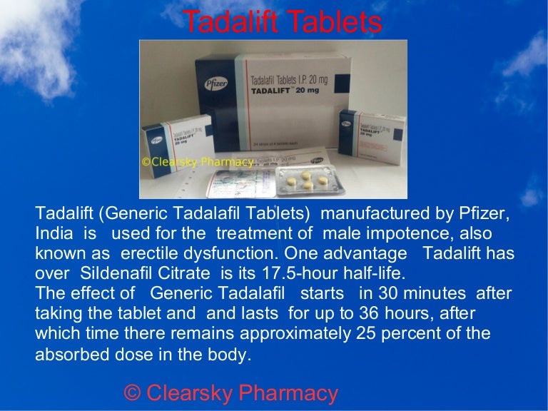 Tadalafil Tablets For Male