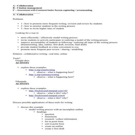 Taedtech   3 tools for writing