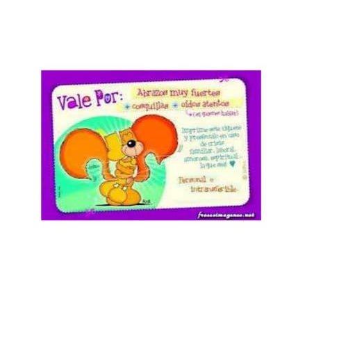 Tarjeta de amistad PDF