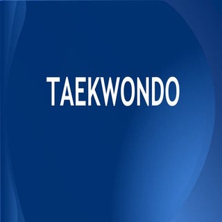 Taekwondo