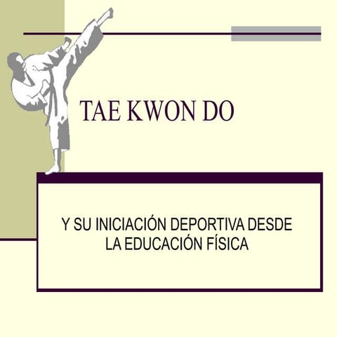 Tae kwon do iniciacion2