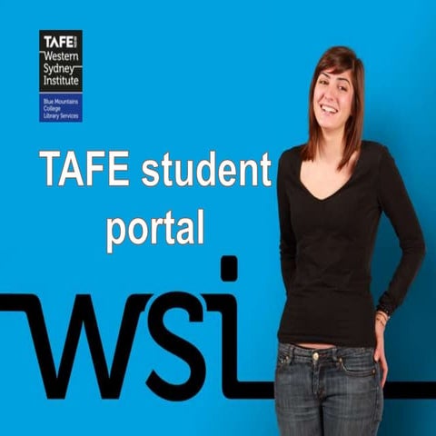 Blue Mountains - Tafe student portal | PPTX