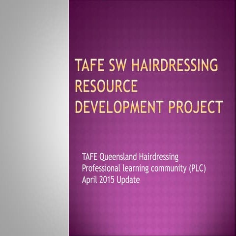 Tafesw hairdressing plc_update_april2015