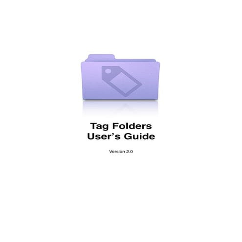 Tag Folders User Guide