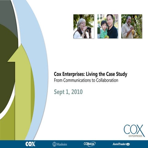 Enterprise Social Networking, Cox Enterprises: Living the Case Study | PPTX
