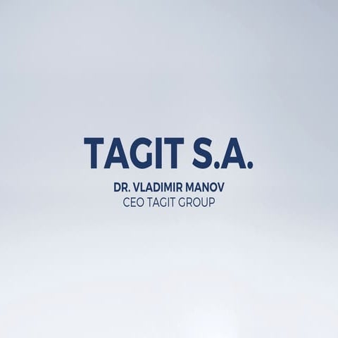 Tagit EM presentation of CEO Vladimir Manov | PDF