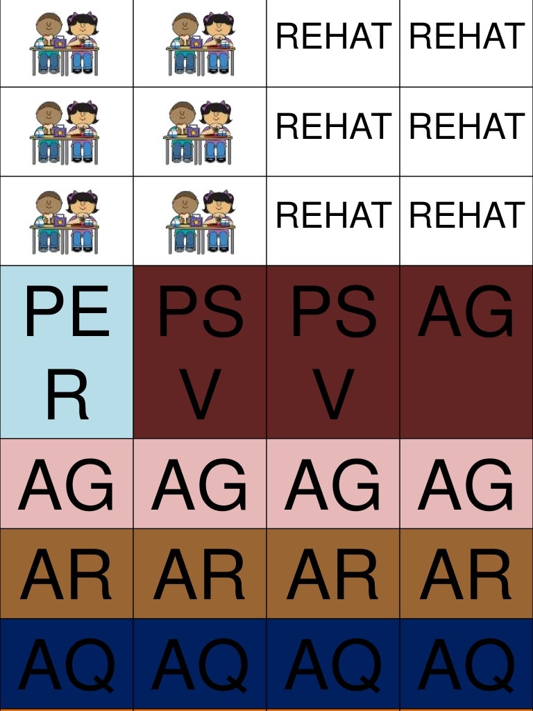 Tag Jadual Mata Pelajaran<script async src=