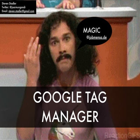 Introduction to Google Tag Manager