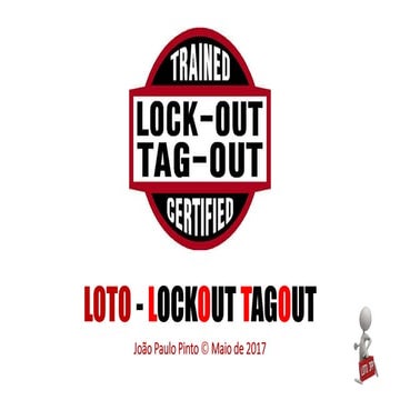Sistema de bloqueio e etiquetagem lockout e tagout | PDF