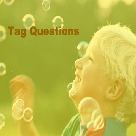 Tag questions