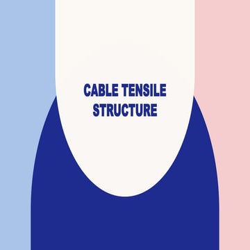 cable tensile structure building technology