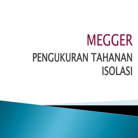 TAHANAN ISOLASI.ppt