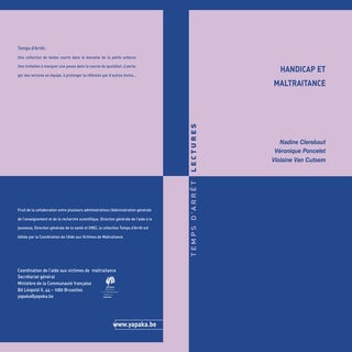 handicap et maltraitance
