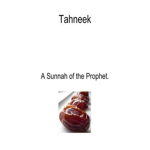 Tahneek   lesson 7