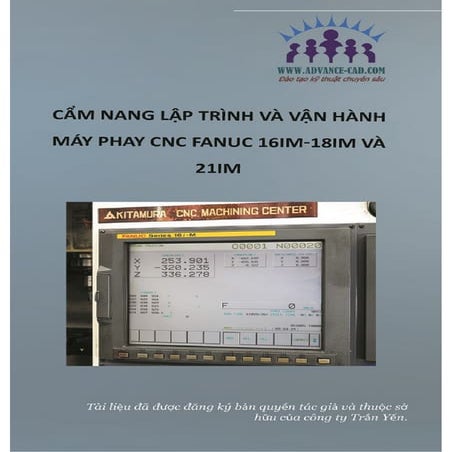 Tài liệu vận hành CNC đời mới
