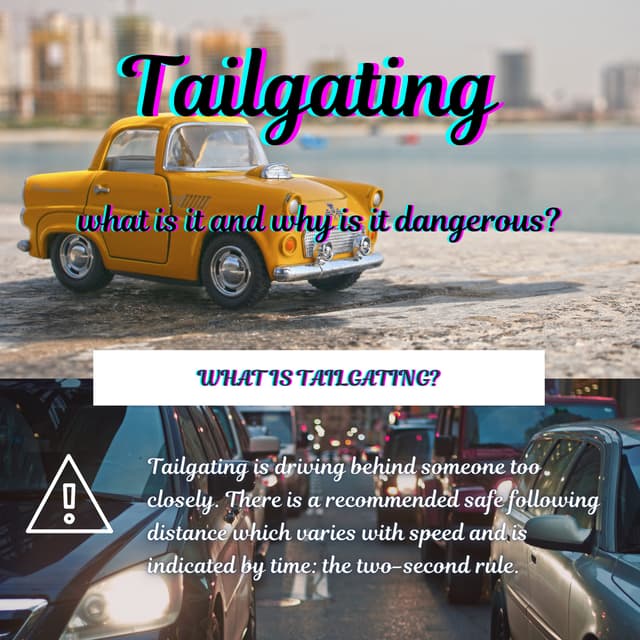 How to prevent Tailgating "INFOGRAPHICS" PDF