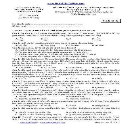 Tailieu.vncty.com de thi dh lan 12013 chuyen lvcpy