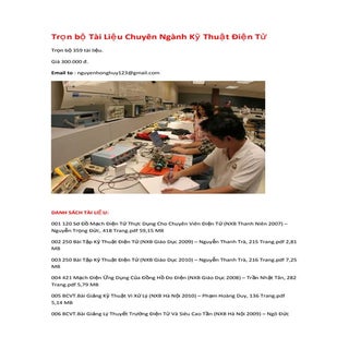 Tai lieu ky thuat dien tu