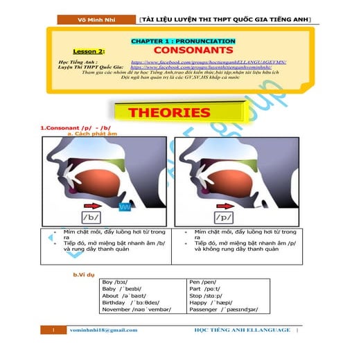 Tai lieu luyen thi consonants