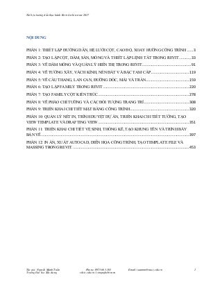 Tài liệu tự học Revit Architecture phần 1