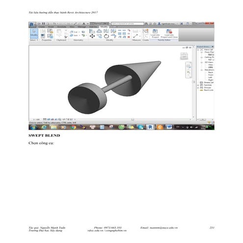 Tài liệu tự học Revit Architecture phần 2
