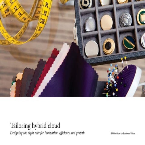 Tailoring hybrid cloud exec report