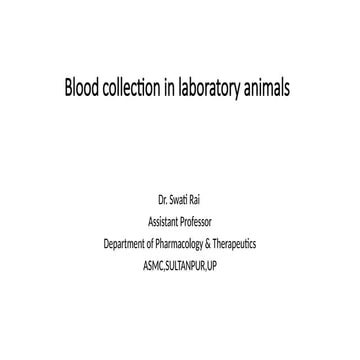 tail vein sampling.pptx clinical pharmacology