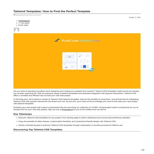 Tailwind Templates How to Find the Perfect Template.pdf