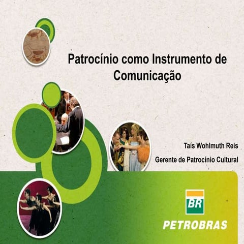 Patrocínio como instrumento de comunicação