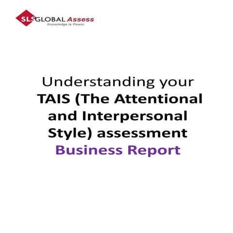 Tais Business Report