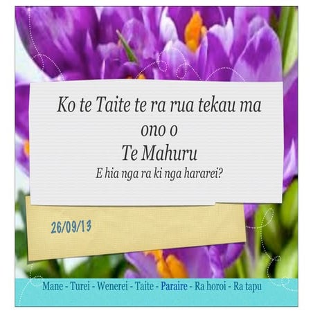 Taite week 9 term 3pdf