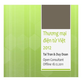 TMĐT 2012: Cơ hội cho tất cả