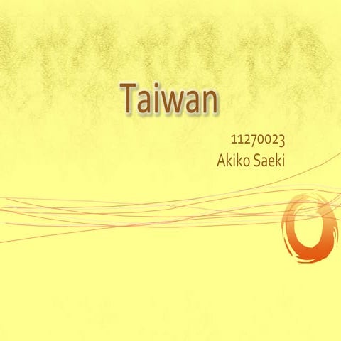 Taiwan power point