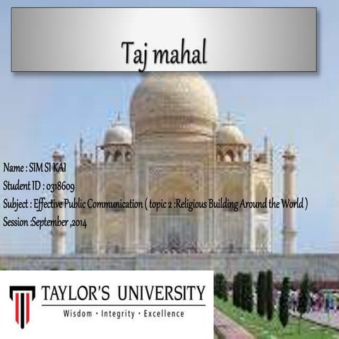 Taj mahal