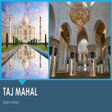 TAJ MAHAL | PPTX