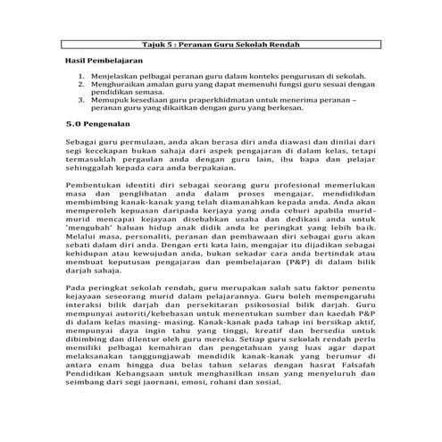 Contoh Perjanjian RMT sekolah rendah | RTF