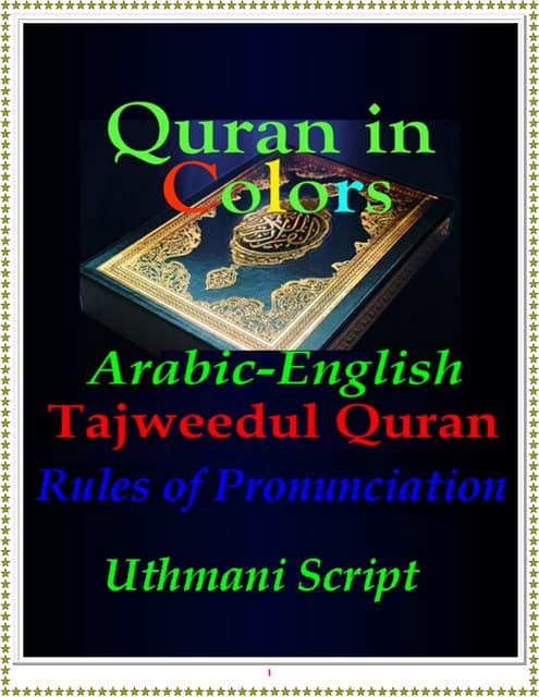 Halaqa sifaat of tajweed easy | PDF