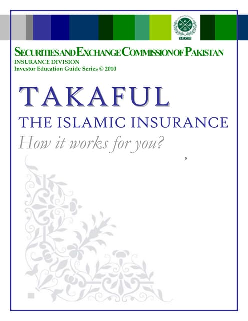 Takaful guide SCEP Pakistan || Aust...