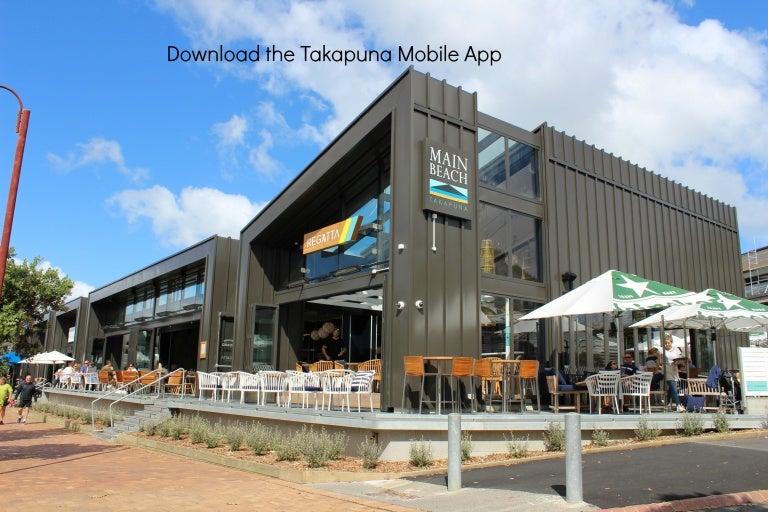 Takapuna Beach Cafes and Restaurants.