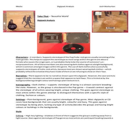 Take that - analysis