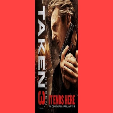 Taken 3 Poster Analysis | PPT