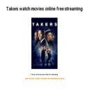 Takers watch movies online free streaming