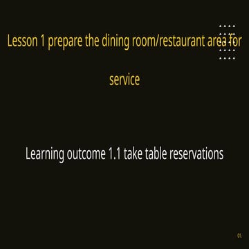 FBS LESSON 1 TAKE TABLE RESERVATION.pptx
