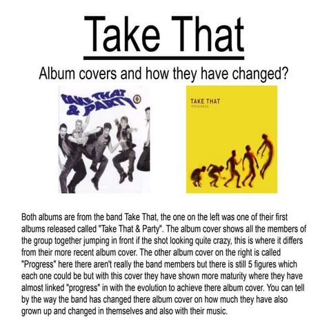 Take that cd development