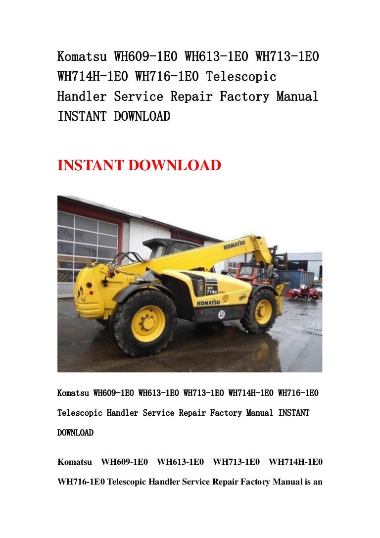 Takeuchi tb007 compact excavator service repair factory manual instan…